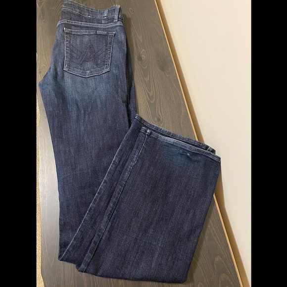 7 for all Mankind - “A” Pocket Jeans - Dark Wash - Size 31 - Picture 3 of 7